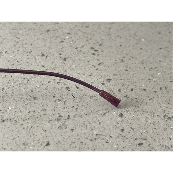 GUESS GU1274 BRN 48-17-140 Stainless Steel Rimless Eyeglasses Frames ONLY Brown main image 5